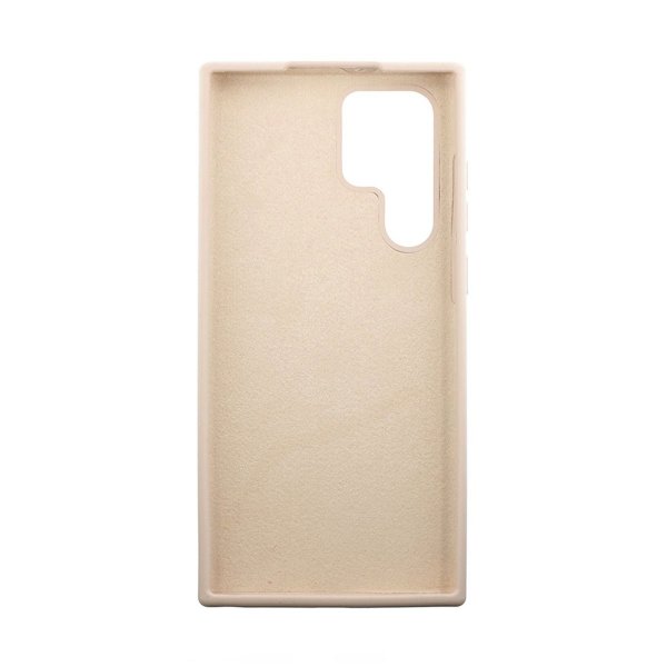 Rvelon Samsung Galaxy S22 Ultra Skal Silikon Beige