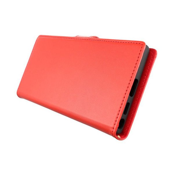 Rvelon Samsung Galaxy S22 Ultra Fodral Magnetiskt Avtagbart Skal Röd