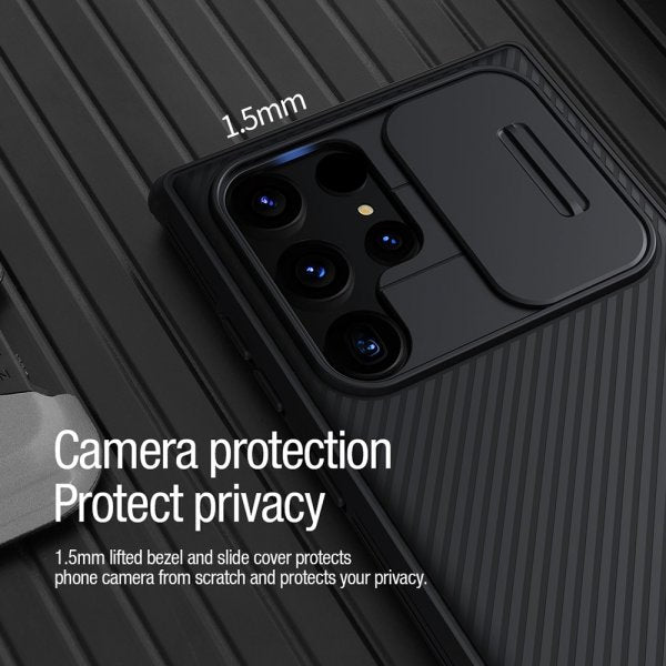 Nillkin Samsung Galaxy S22 Ultra Skal CamShield Pro MagSafe Svart
