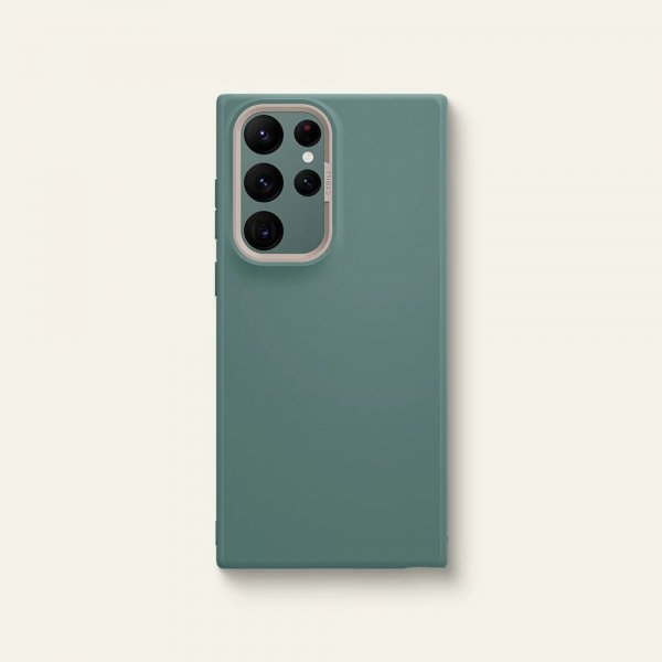 Cyrill Samsung Galaxy S22 Ultra Skal Color Brick Kale