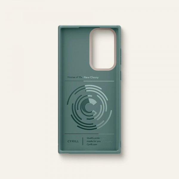 Cyrill Samsung Galaxy S22 Ultra Skal Color Brick Kale
