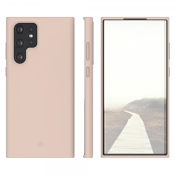 dbramante1928 Samsung Galaxy S22 Ultra Skal Costa Rica Pink Sand