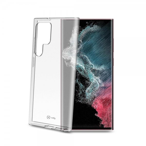 Celly Samsung Galaxy S22 Ultra Skal GELSKIN Transparent
