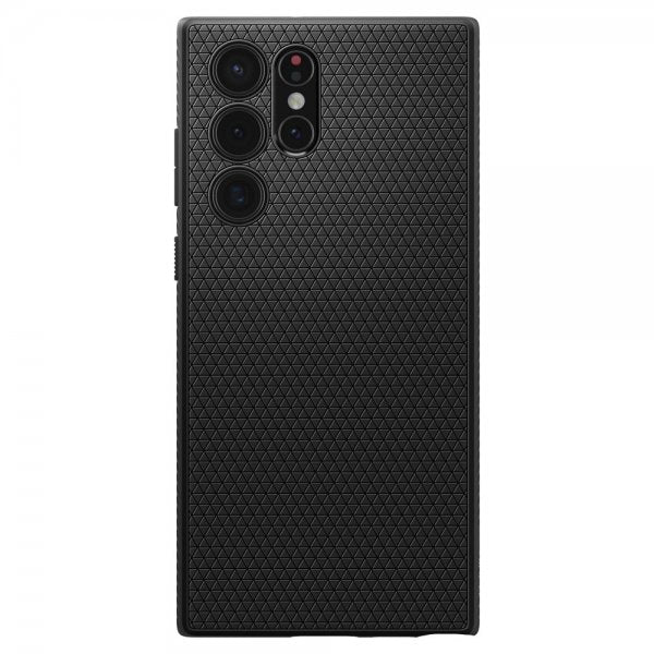 Spigen Samsung Galaxy S22 Ultra Skal Liquid Air Matte Black