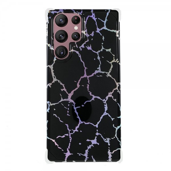 Samsung Galaxy S22 Ultra Skal Marmor Svart