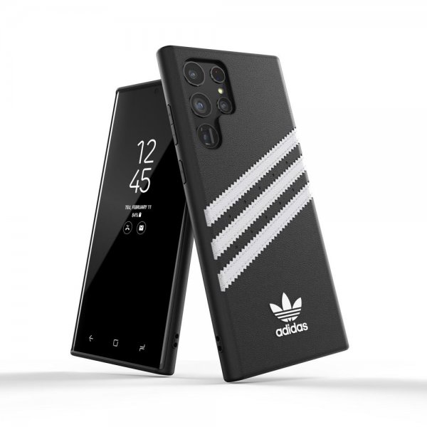 Adidas Samsung Galaxy S22 Ultra Skal Moulded Case PU Svart Vit