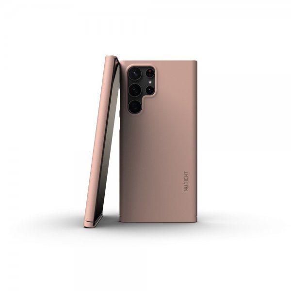 Nudient Samsung Galaxy S22 Ultra Skal Thin Case V3 Dusty Pink