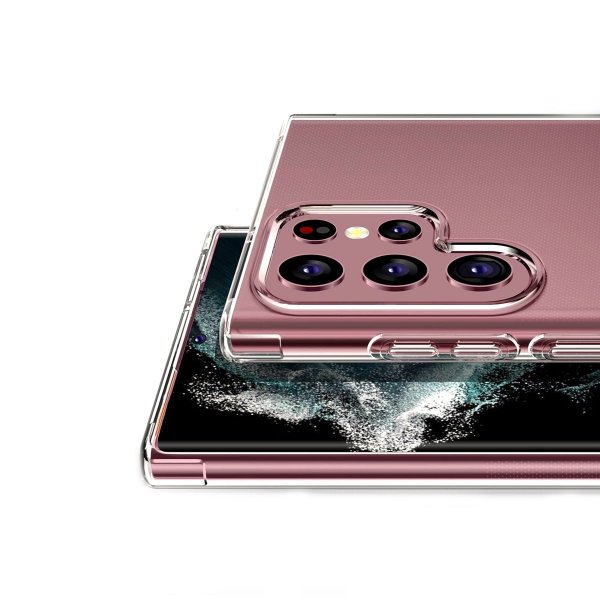 Rvelon Samsung Galaxy S22 Ultra Skal Stöttålig Transparent