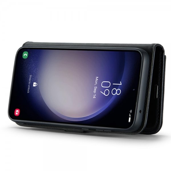 Dg.Ming Samsung Galaxy S23 FE Fodral med Löstagbart Skal Svart