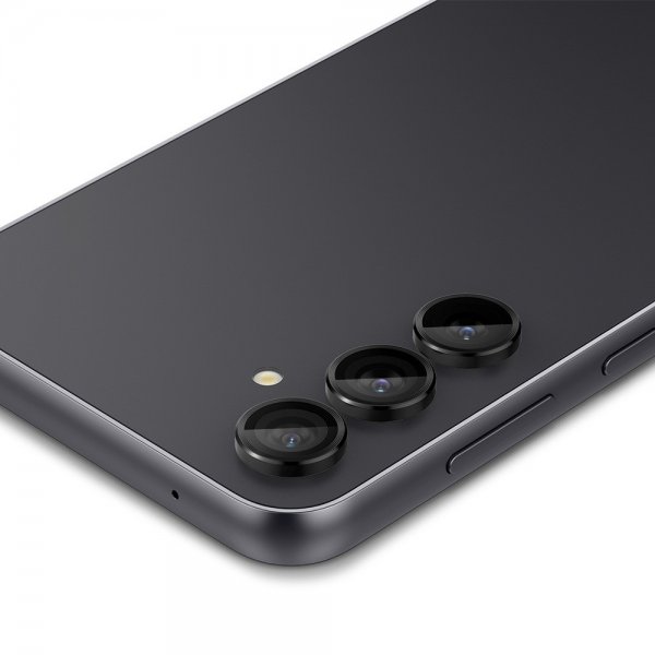 Spigen Samsung Galaxy S23 FE Kameraskydd Glas.tR EZ Fit Optik Pro 2-pack Svart