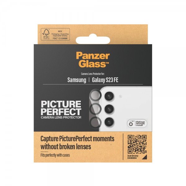 PanzerGlass Samsung Galaxy S23 FE Kameraskydd PicturePerfect