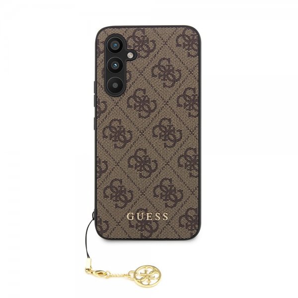 Guess Samsung Galaxy S23 FE Skal 4G Charm Brun