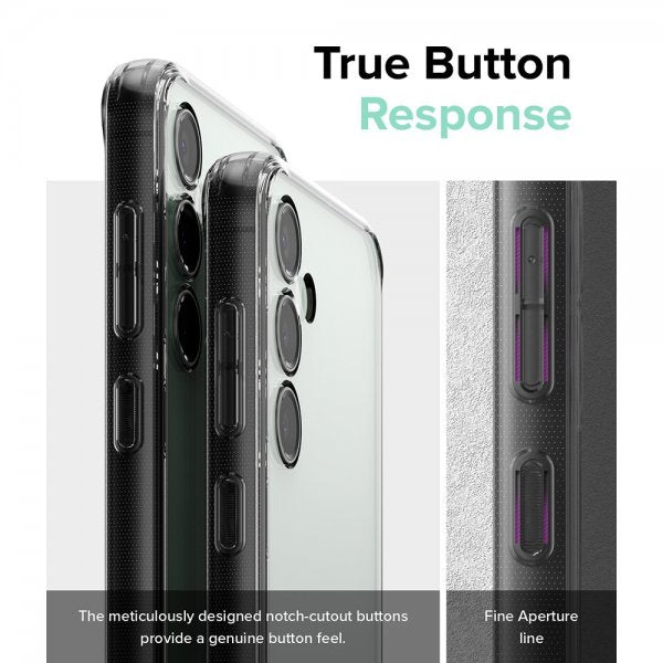 Ringke Samsung Galaxy S23 FE Skal Fusion Smoke Black