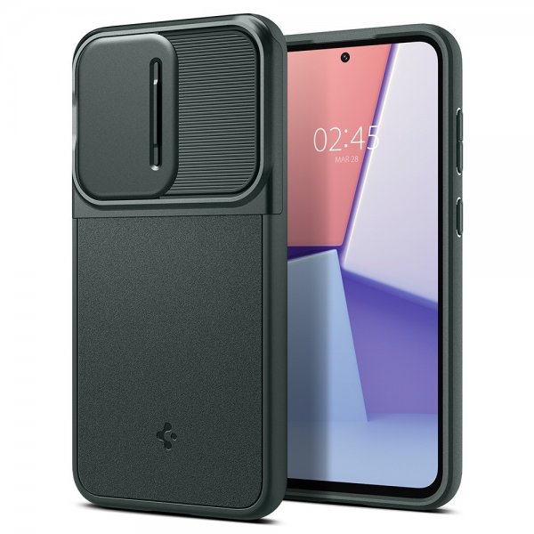 Spigen Samsung Galaxy S23 FE Skal Optik Armor Abyss Green