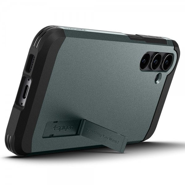 Spigen Samsung Galaxy S23 FE Skal Tough Armor Abyss Green