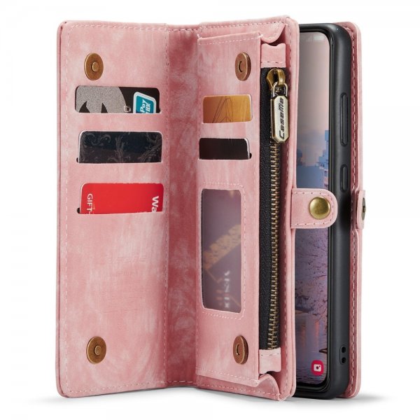 CaseMe Samsung Galaxy S23 Fodral 008 Series Löstagbart Skal Rosa