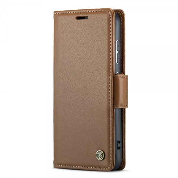 CaseMe Samsung Galaxy S23 Fodral 023 Series Brun