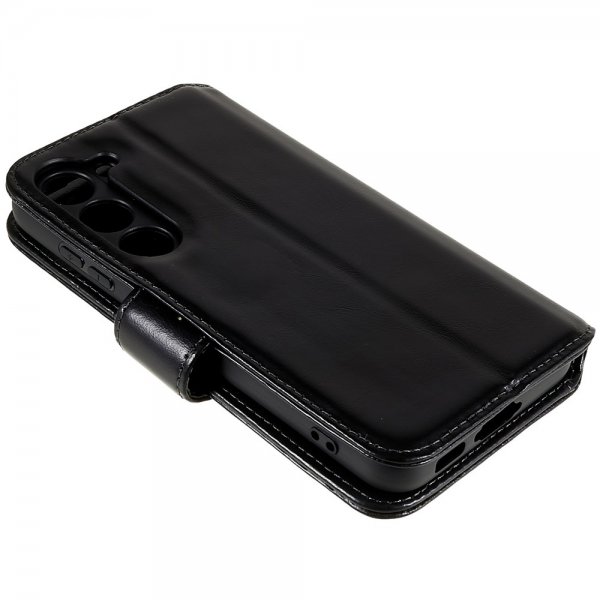 Nordic Covers Samsung Galaxy S23 Fodral Essential Leather Raven Black