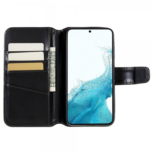 Nordic Covers Samsung Galaxy S23 Fodral MagLeather Raven Black