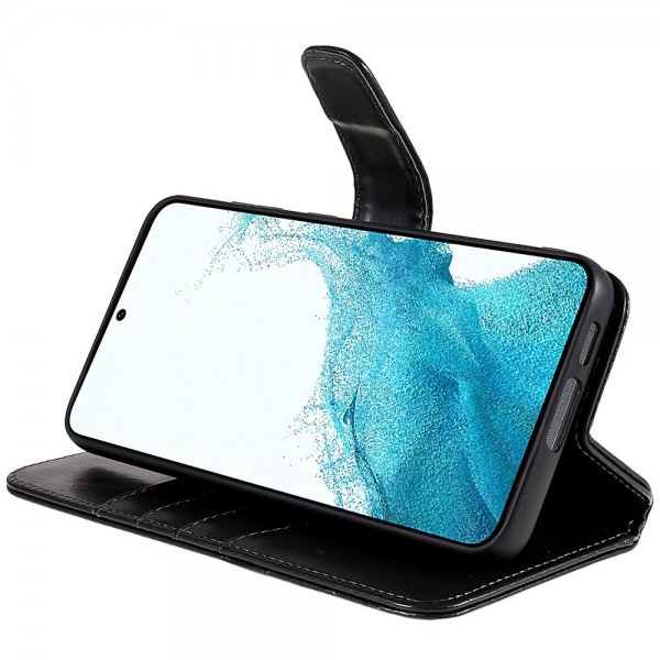 Nordic Covers Samsung Galaxy S23 Fodral MagLeather Raven Black