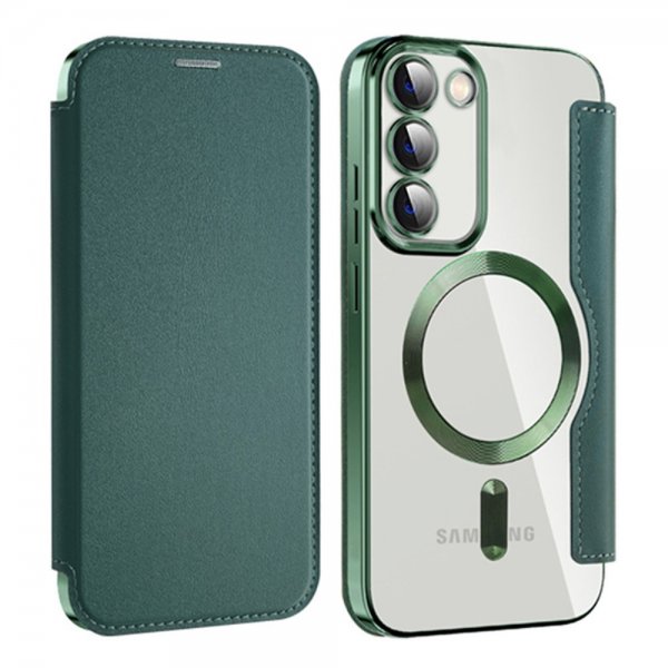 Samsung Galaxy S23 Plus Fodral MagSafe Grön