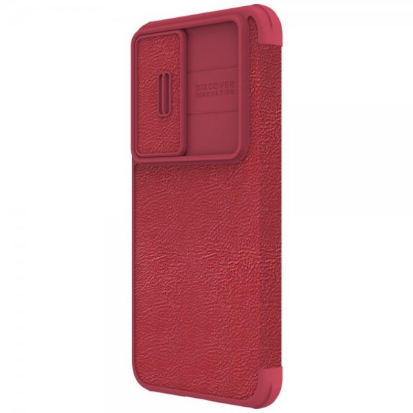 Nillkin Samsung Galaxy S23 Plus Fodral Qin Series Röd