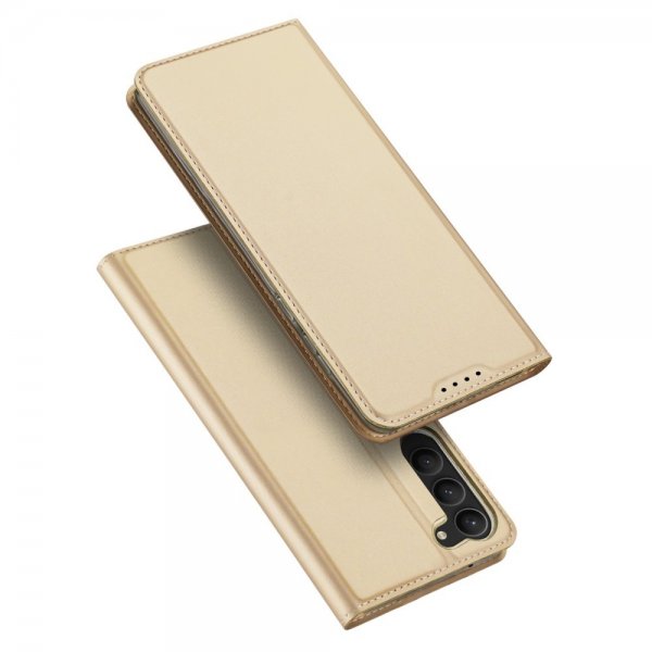 Dux Ducis Samsung Galaxy S23 Plus Fodral Skin Pro Series Guld