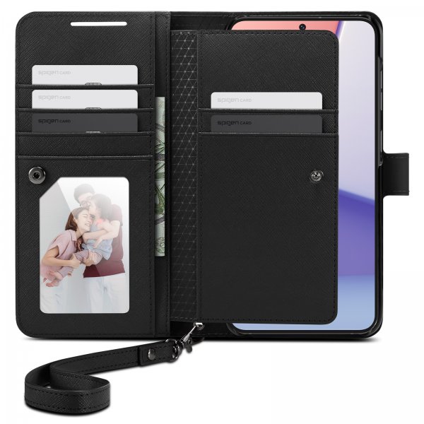 Spigen Samsung Galaxy S23 Plus Fodral Wallet S Plus Svart