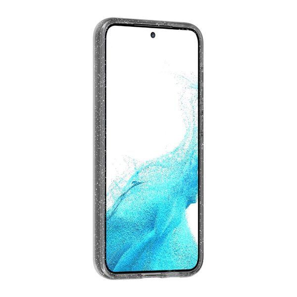 Samsung Galaxy S23 Plus Skal Glitter MagSafe Svart