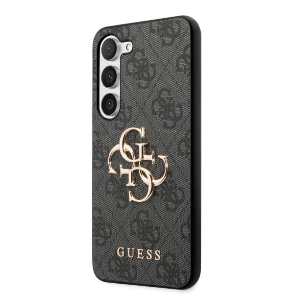 Guess Samsung Galaxy S23 Plus Skal 4G Logo Grå