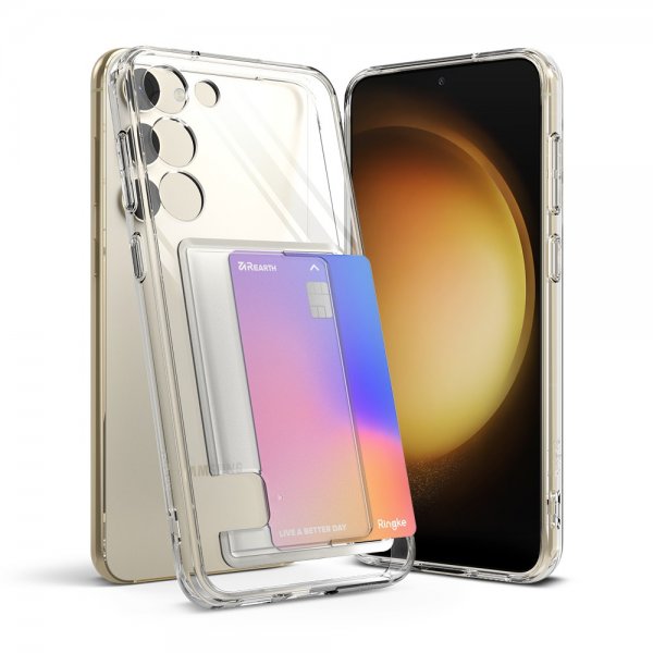 Ringke Samsung Galaxy S23 Plus Skal Fusion Card Clear
