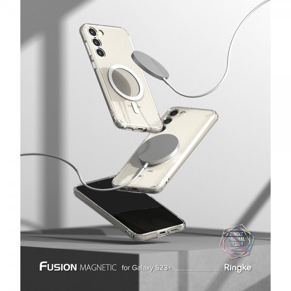 Ringke Samsung Galaxy S23 Plus Skal Fusion Magnetic Matte Clear