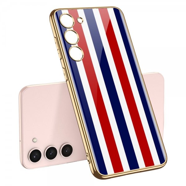 GKK Samsung Galaxy S23 Plus Skal Motiv Stripes