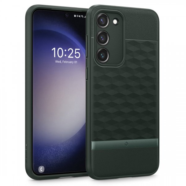 Caseology Samsung Galaxy S23 Plus Skal Parallax Midnight Green