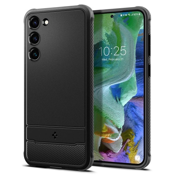 Spigen Samsung Galaxy S23 Plus Skal Rugged Armor Matte Black