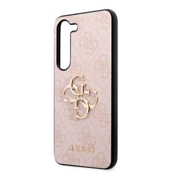 Guess Samsung Galaxy S23 Skal 4G Logo Rosa