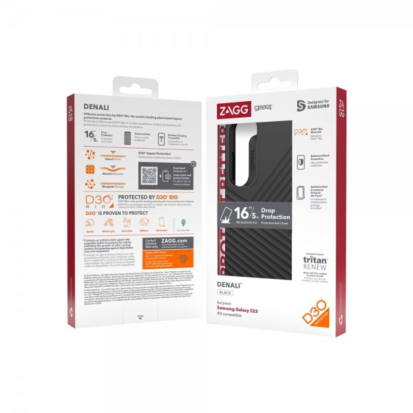 Gear4 Samsung Galaxy S23 Skal Denali Svart