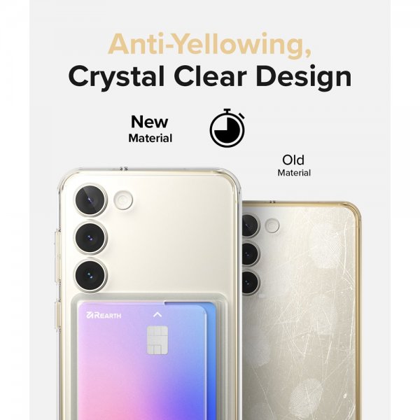 Ringke Samsung Galaxy S23 Skal Fusion Card Clear