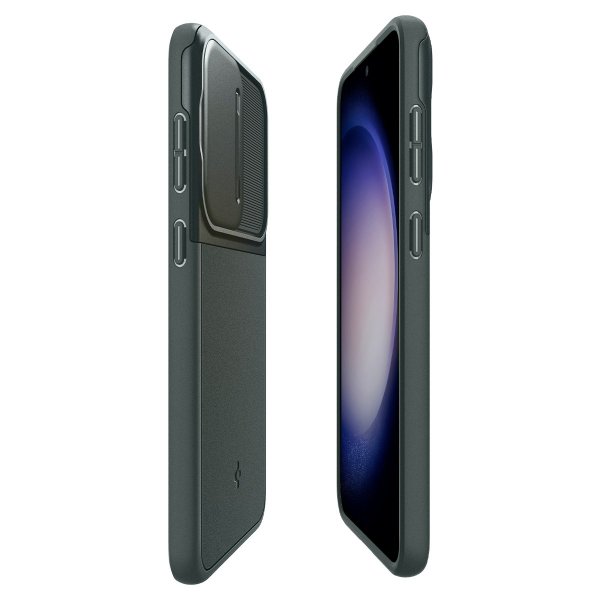 Spigen Samsung Galaxy S23 Skal Optik Armor Abyss Green