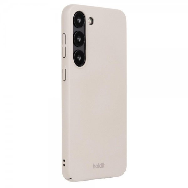 holdit Samsung Galaxy S23 Skal Slim Case Light Beige