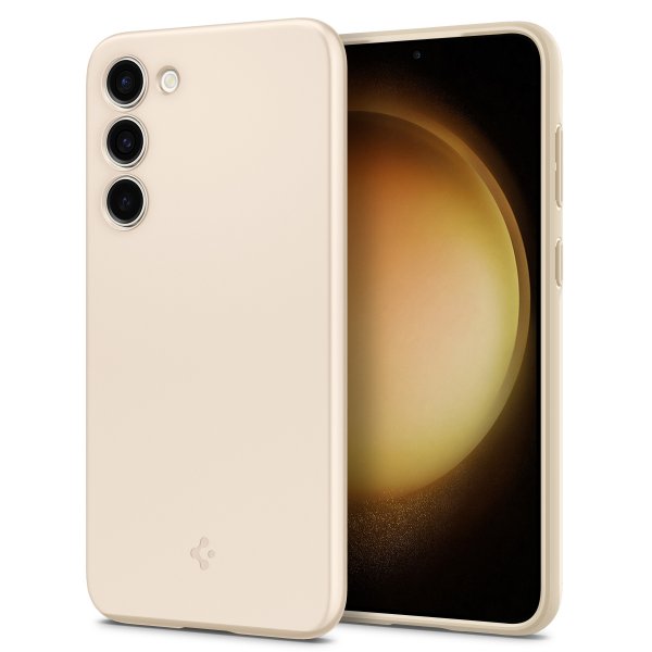 Spigen Samsung Galaxy S23 Skal Thin Fit Pearled Ivory