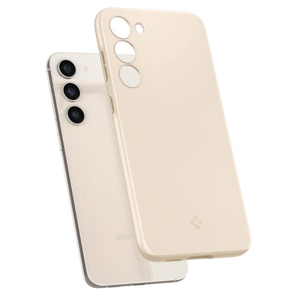 Spigen Samsung Galaxy S23 Skal Thin Fit Pearled Ivory
