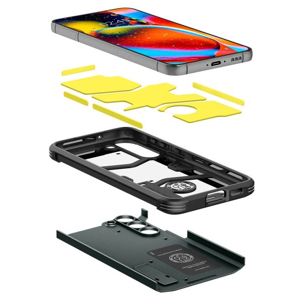 Spigen Samsung Galaxy S23 Skal Tough Armor Abyss Green