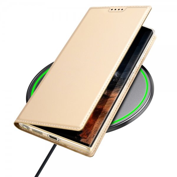Dux Ducis Samsung Galaxy S23 Ultra Fodral Skin Pro Series Guld