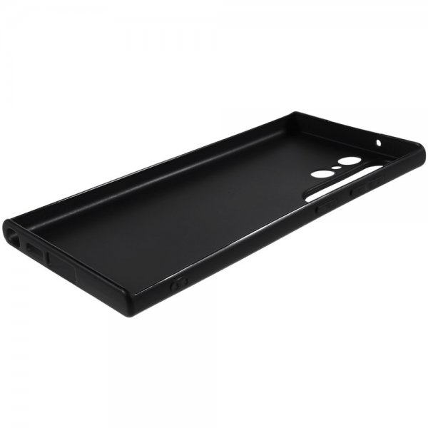 Nordic Covers Samsung Galaxy S23 Ultra Skal Feather Series Raven Black
