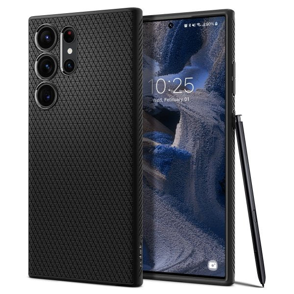 Spigen Samsung Galaxy S23 Ultra Skal Liquid Air Matte Black