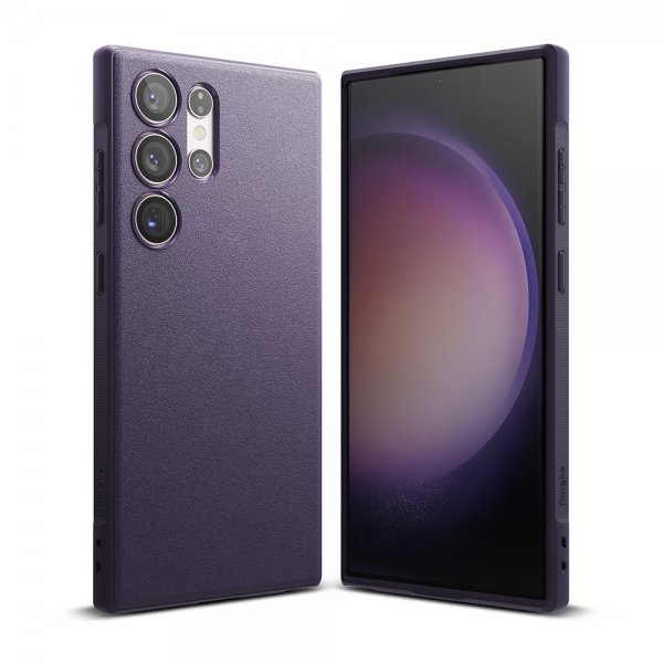 Ringke Samsung Galaxy S23 Ultra Skal Onyx Deep Purple