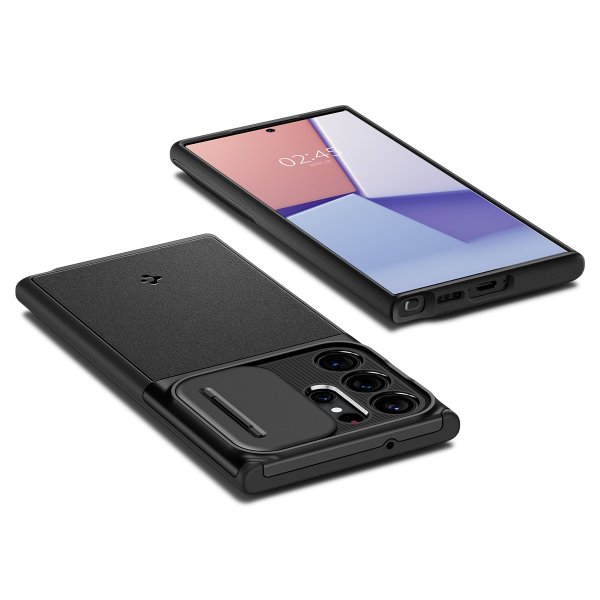 Spigen Samsung Galaxy S23 Ultra Skal Optik Armor Svart