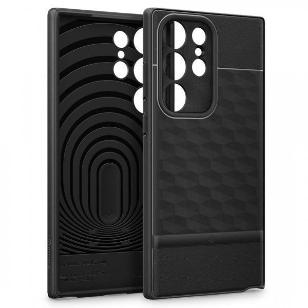 Caseology Samsung Galaxy S23 Ultra Skal Parallax Matte Black