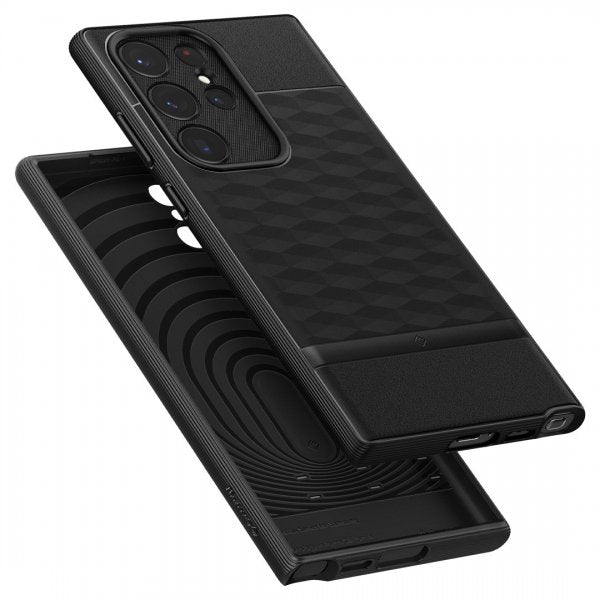 Caseology Samsung Galaxy S23 Ultra Skal Parallax Matte Black
